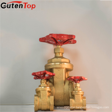 Gutentop 1/2-6inch 2018 New Style Brass Gate Valves Italy Stock Product